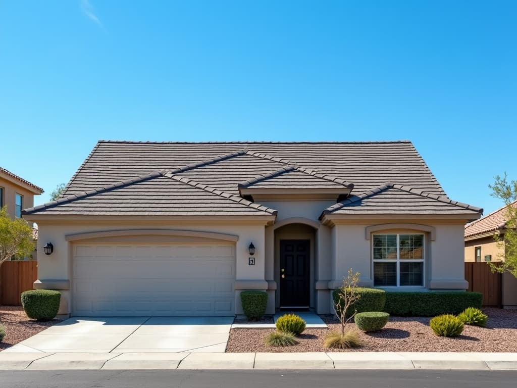 Shingle roof after replacement by Allstate Roofing Phoenix AZ
