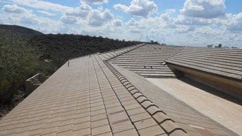 New roof installation in Phoenix AZ by Allstate Roofing